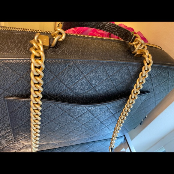 🖤🖤🖤 Gorgeous Rare Vintage Caviar Chanel Briefcase🖤🖤🖤 - Picture 16 of 16